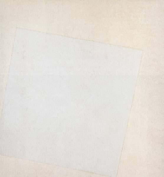 Kazimir Malevich Suprematist Composition White on White,